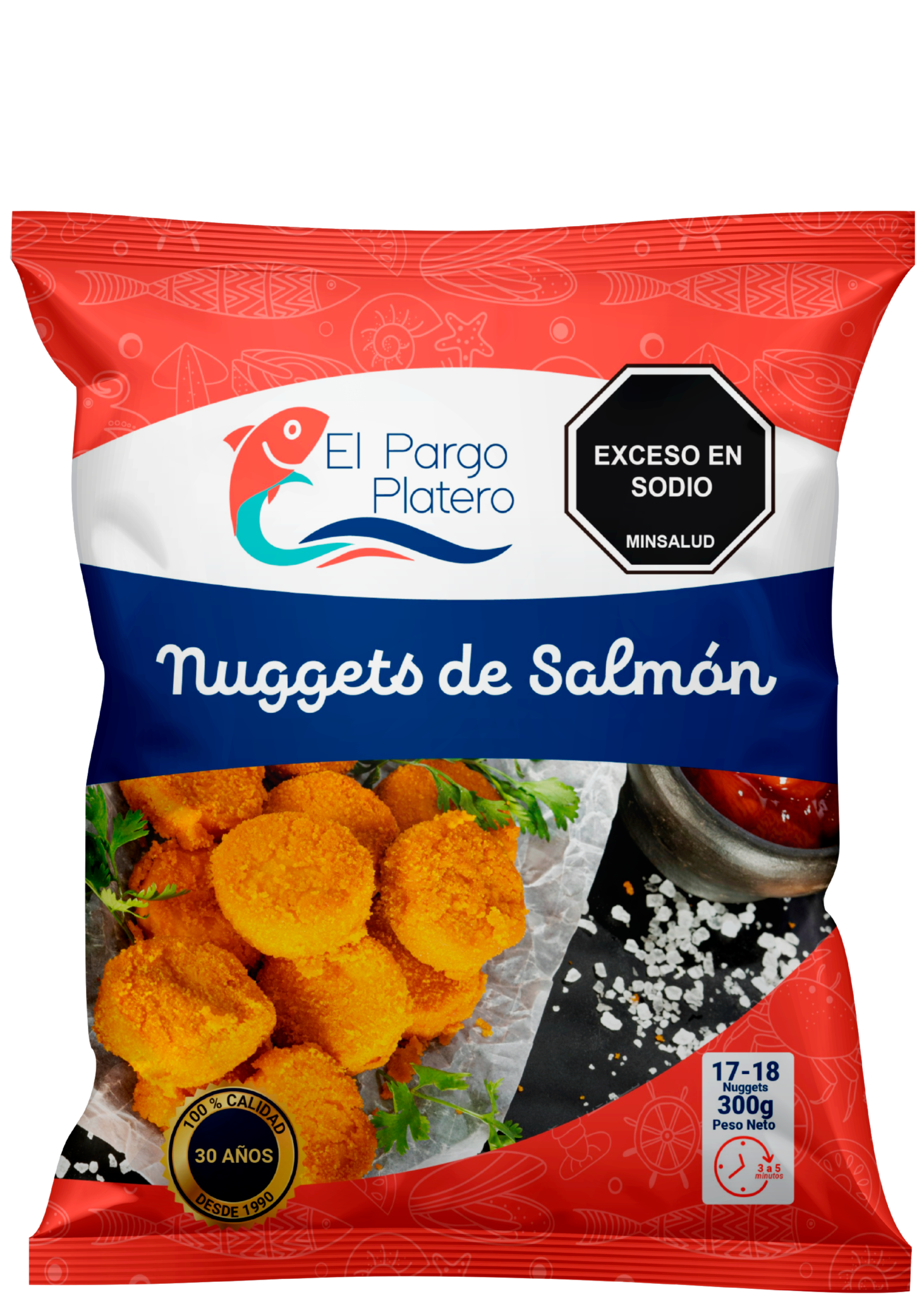 Nuggets de Salmón